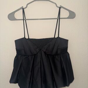 H and M Elegant Black Women's Top